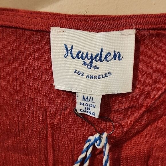 Hayden Los Angeles Boutique top M-L NWT - Picture 4 of 7